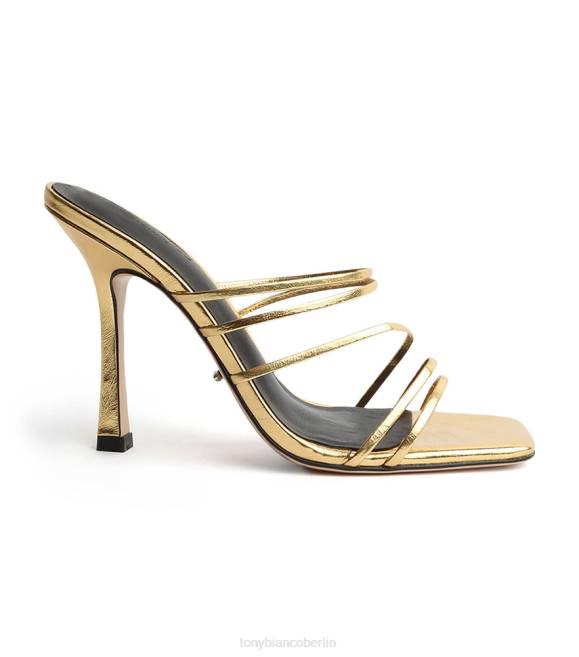 Stöckelschuhe| de Tony Bianco Frauen Foxie-Heels Goldfolie 4624166